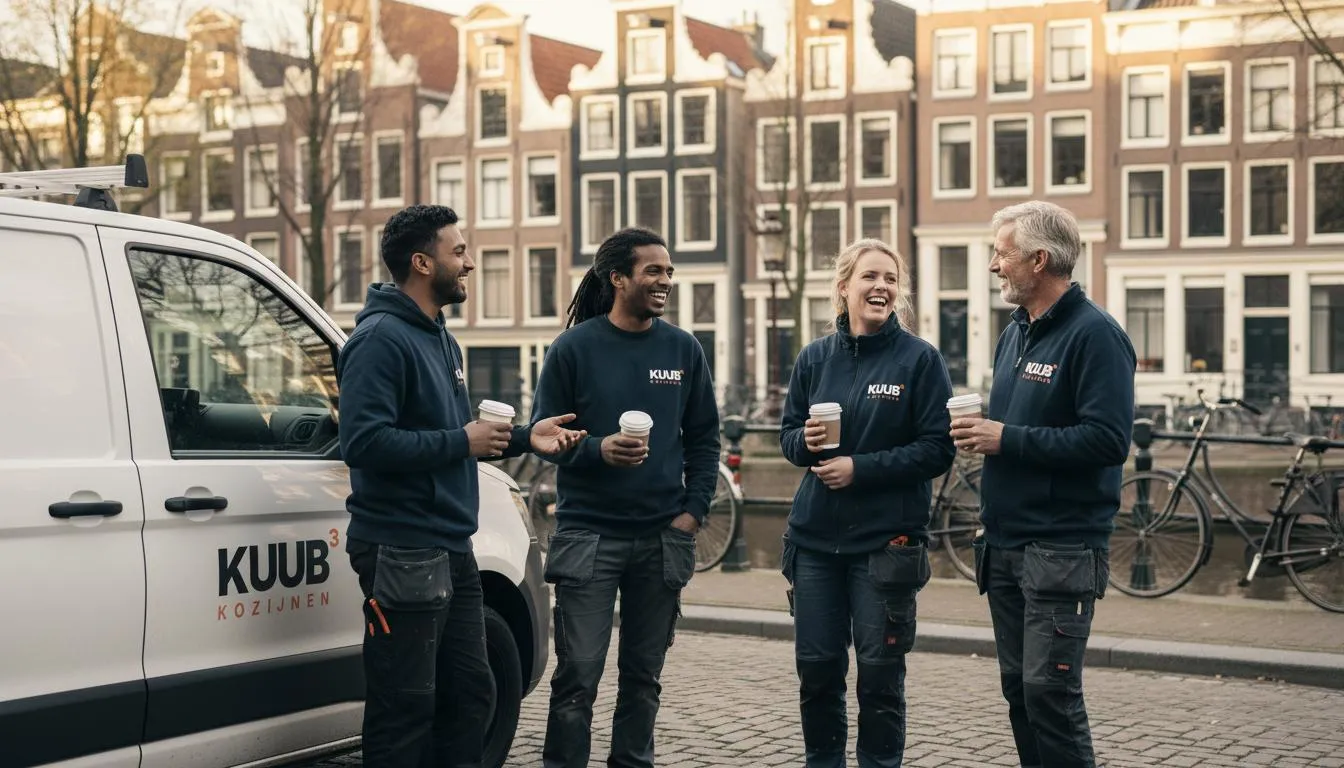 Het team van Kuub Kozijnen